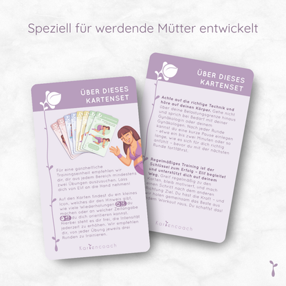 Kartenset "Bewegung in Balance - Übungen für Schwangere"